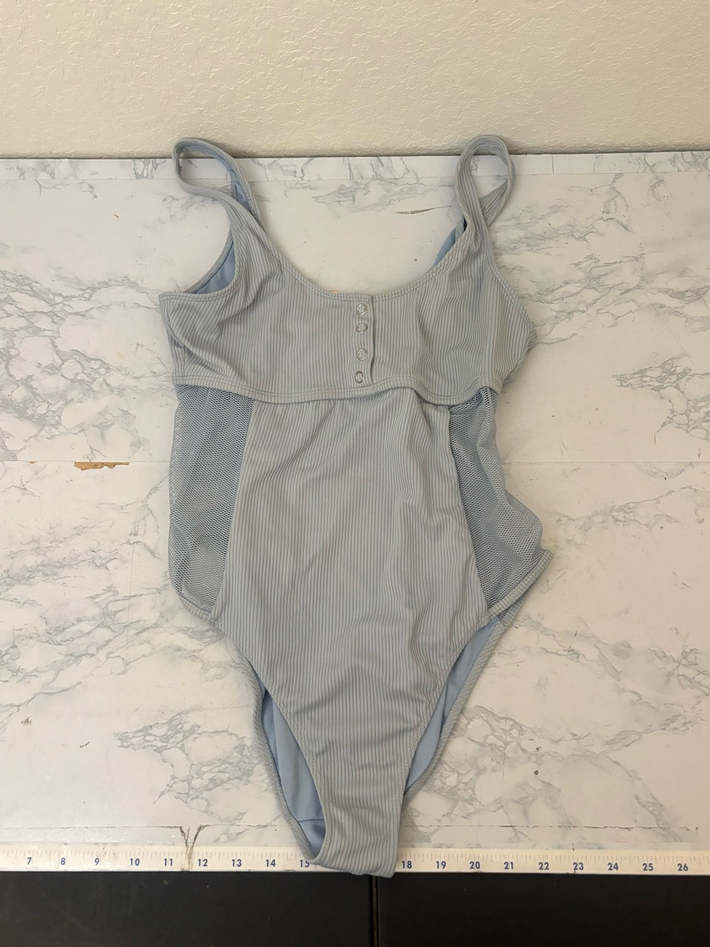 No Boundaries Swimsuit Tank Top Back One-Piece High Cut Lot Of 2 M 7-9 - Picture 5 of 7